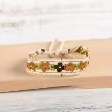 Bracelet d'amitié brodé en corde tressée de style bohème en macramé tissé à la main pour femme