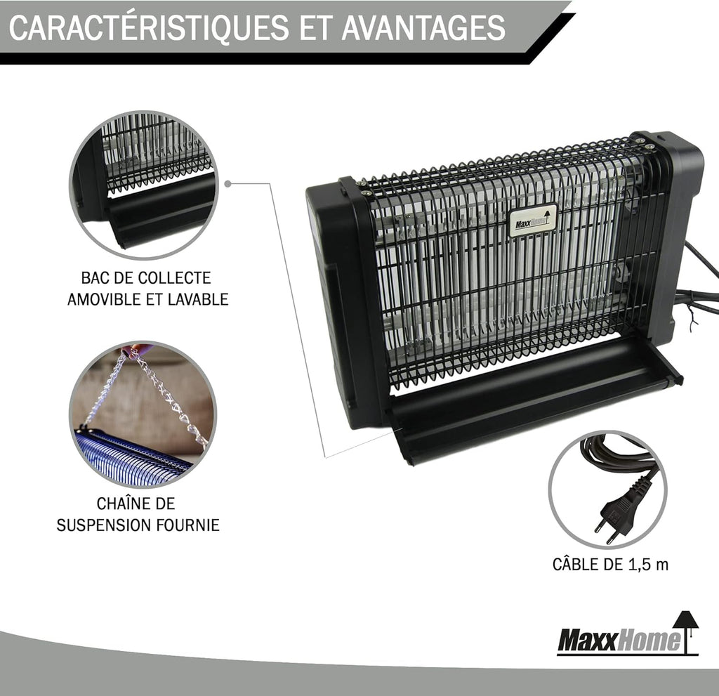 Lampe Anti insecte moustique mouche électrique UV