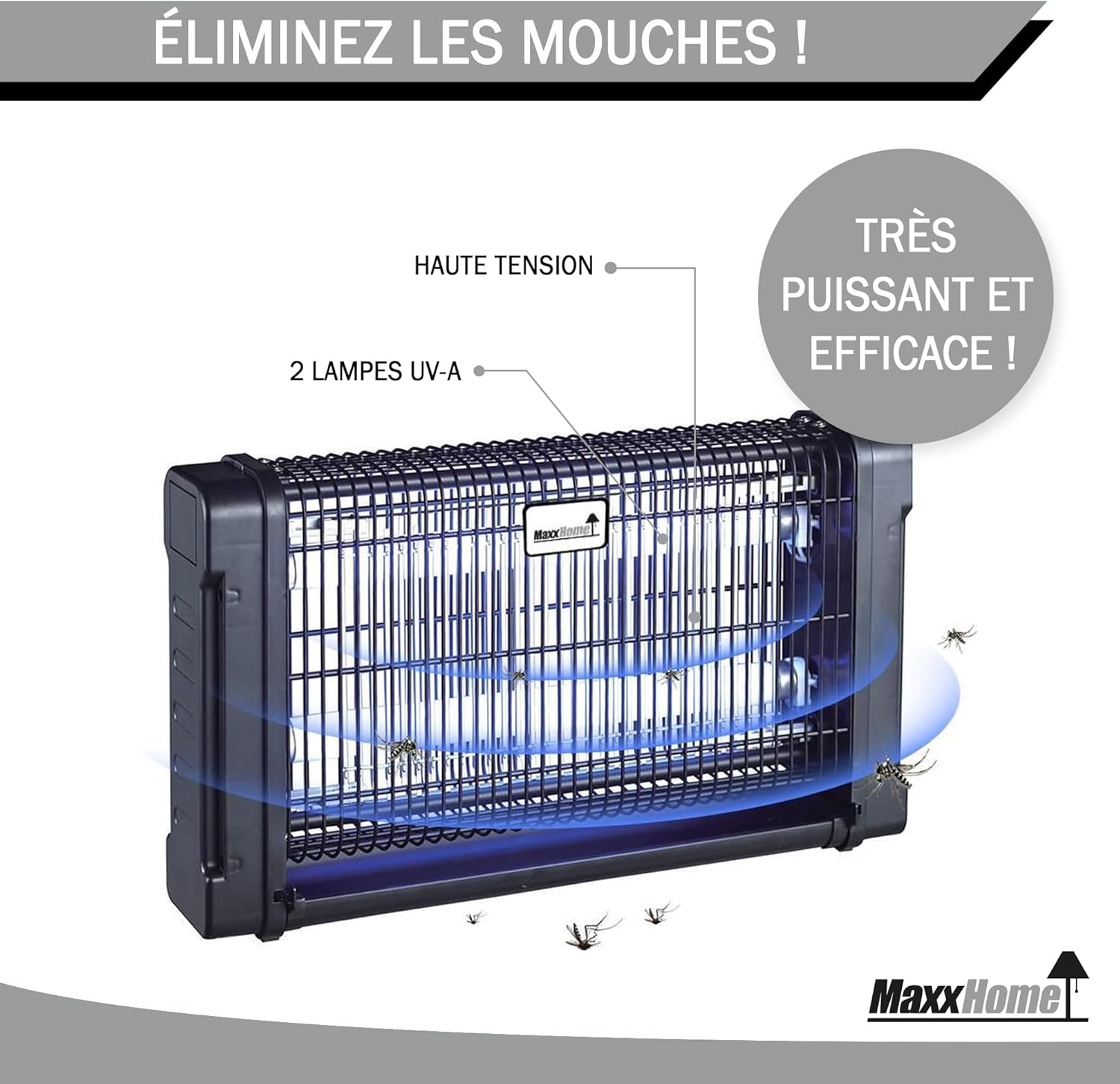 Lampe Anti insecte moustique mouche électrique UV